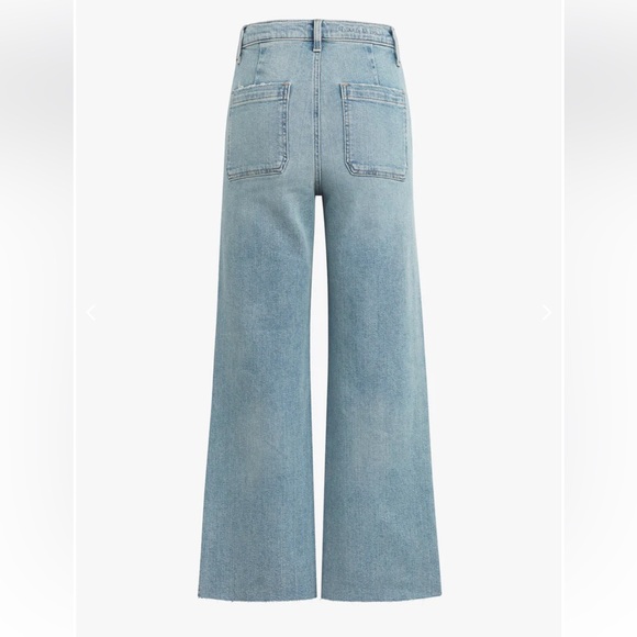 Favorite Daughter The Mischa High Rise Wide Leg Ankle Jeans Palisades 30 - Picture 2 of 8